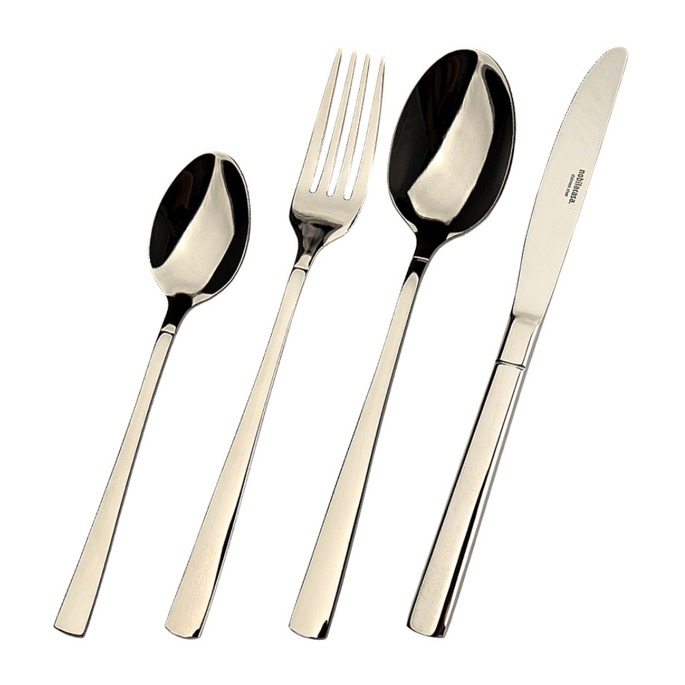 Set tacamuri inox 24 piese ABBY