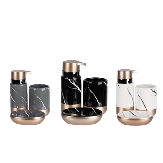 Set baie VIVACE, 3 piese, portelan