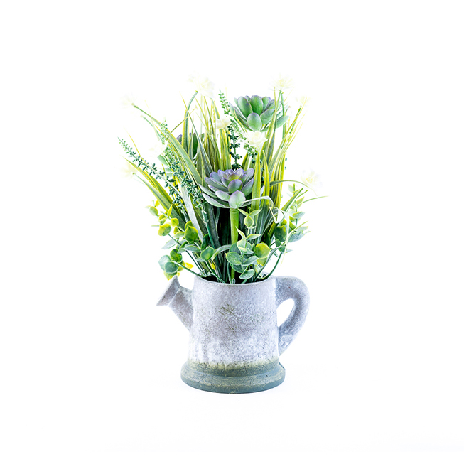 Ghiveci DECORATIV FLOWERS, mov,  27x10 cm