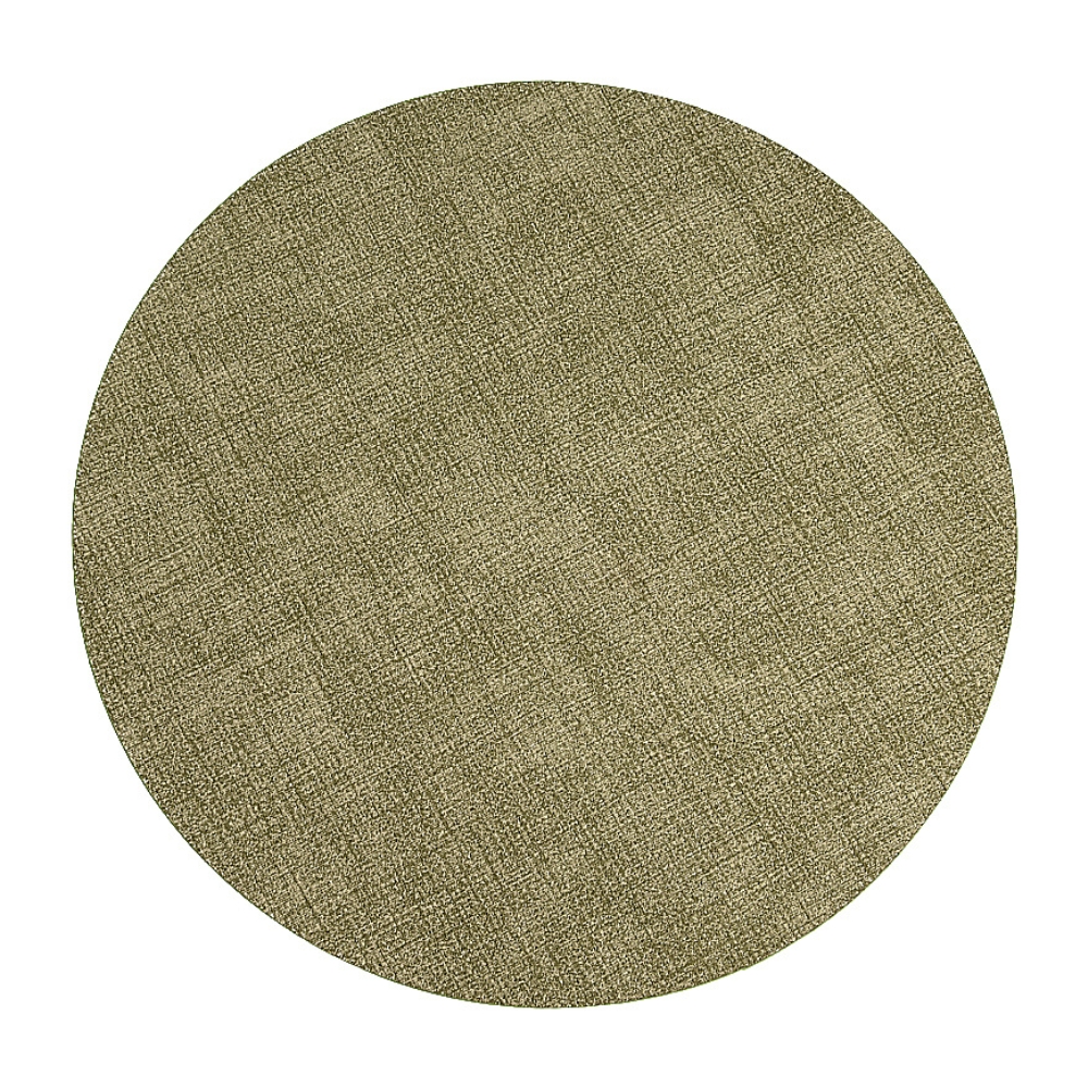 Servet tacamuri rotund LARA verde, DIA.38 cm
