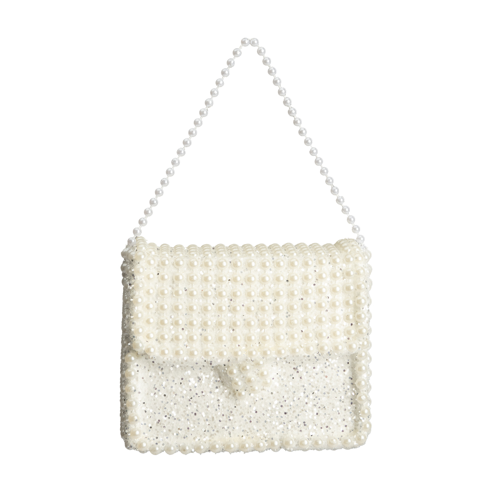Decoratiune poseta WHITE XMAS,11 cm