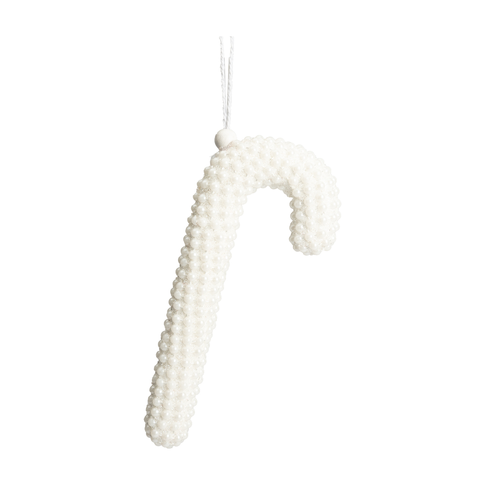 Decoratiune de agatat baston de zahar M WHITE XMAS