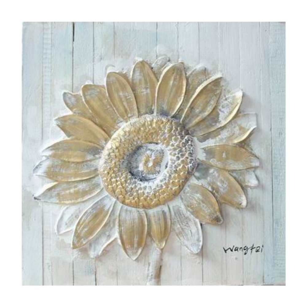 Tablou Sunflower galben 50x50