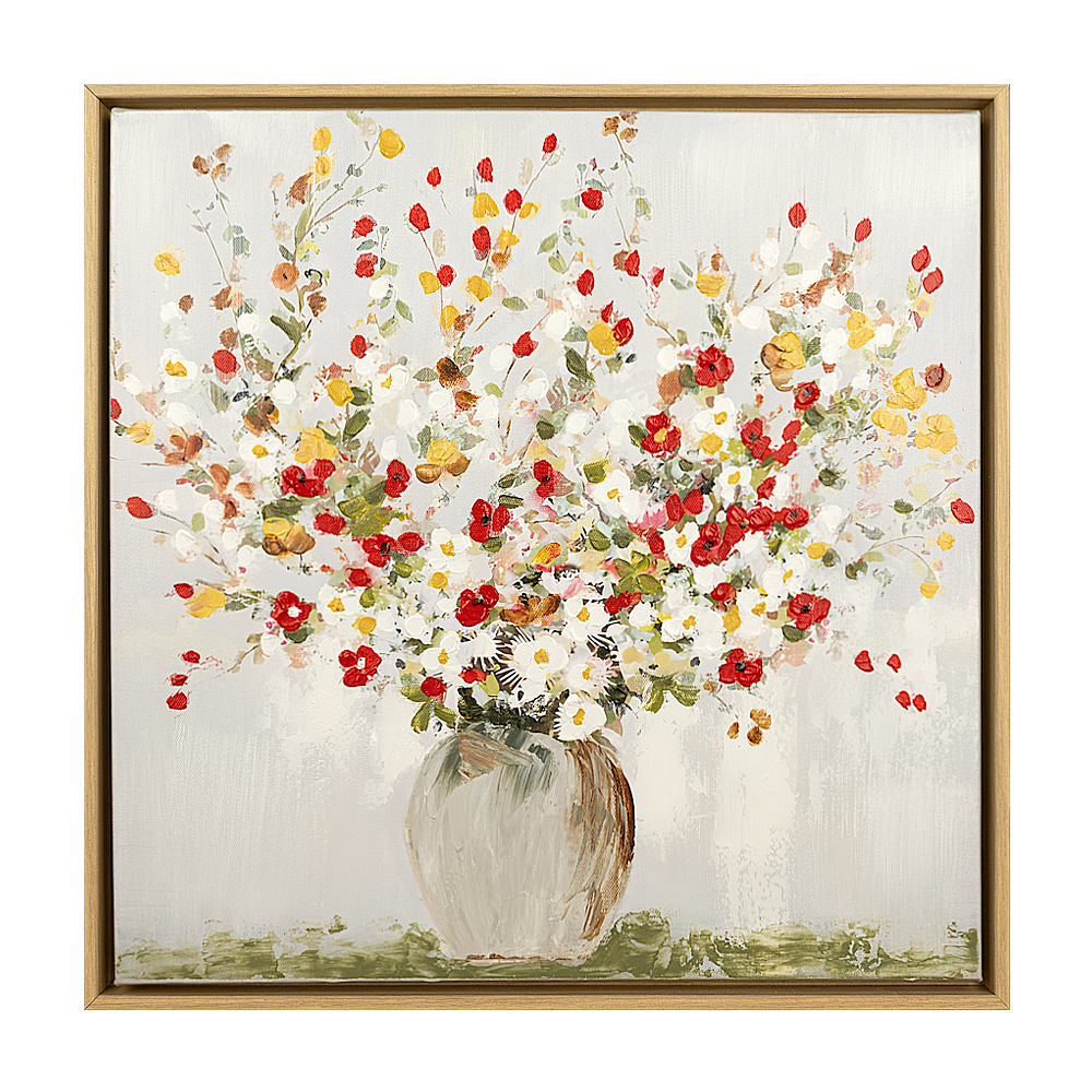 Tablou BLOOMING WHISPERS, 40x40 cm