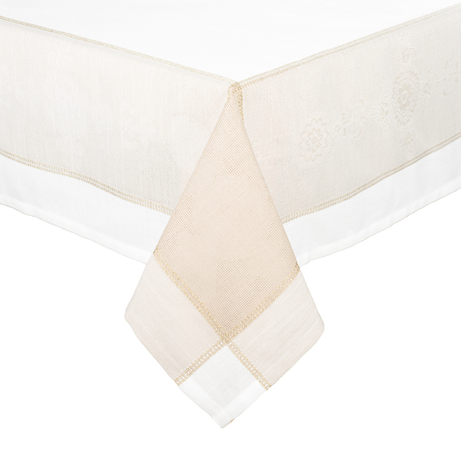 Fata de masa GOLD NATUR 150x320 cm