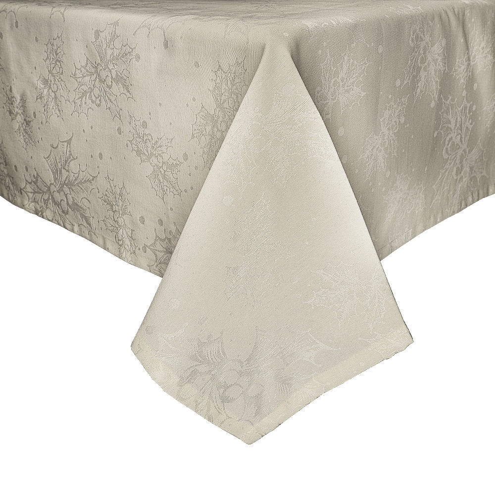 Fata de masa ILEX FIELD 150x220 cm alb