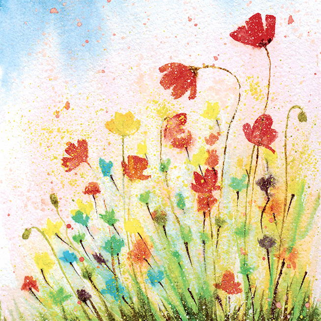 Servetele FLOURISH AURORA 33x33 cm