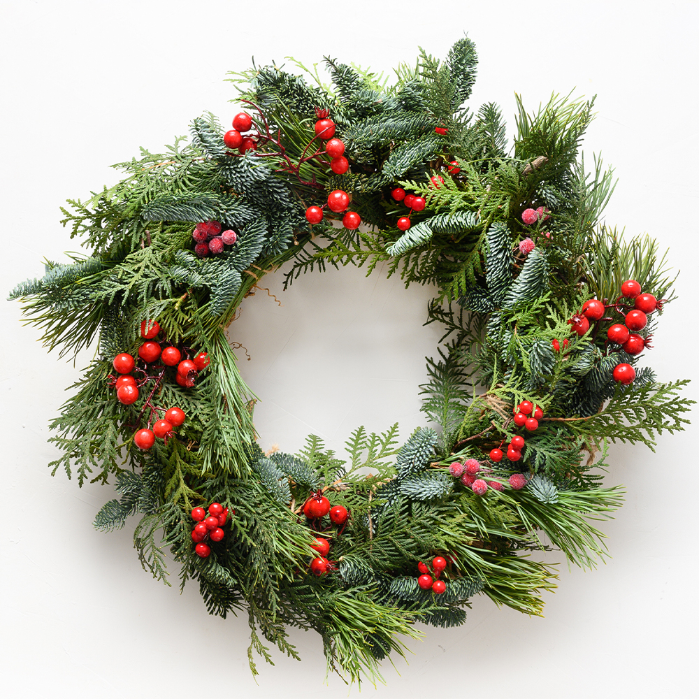 Servetele MERRY BERRY WREATH, 33x33 cm