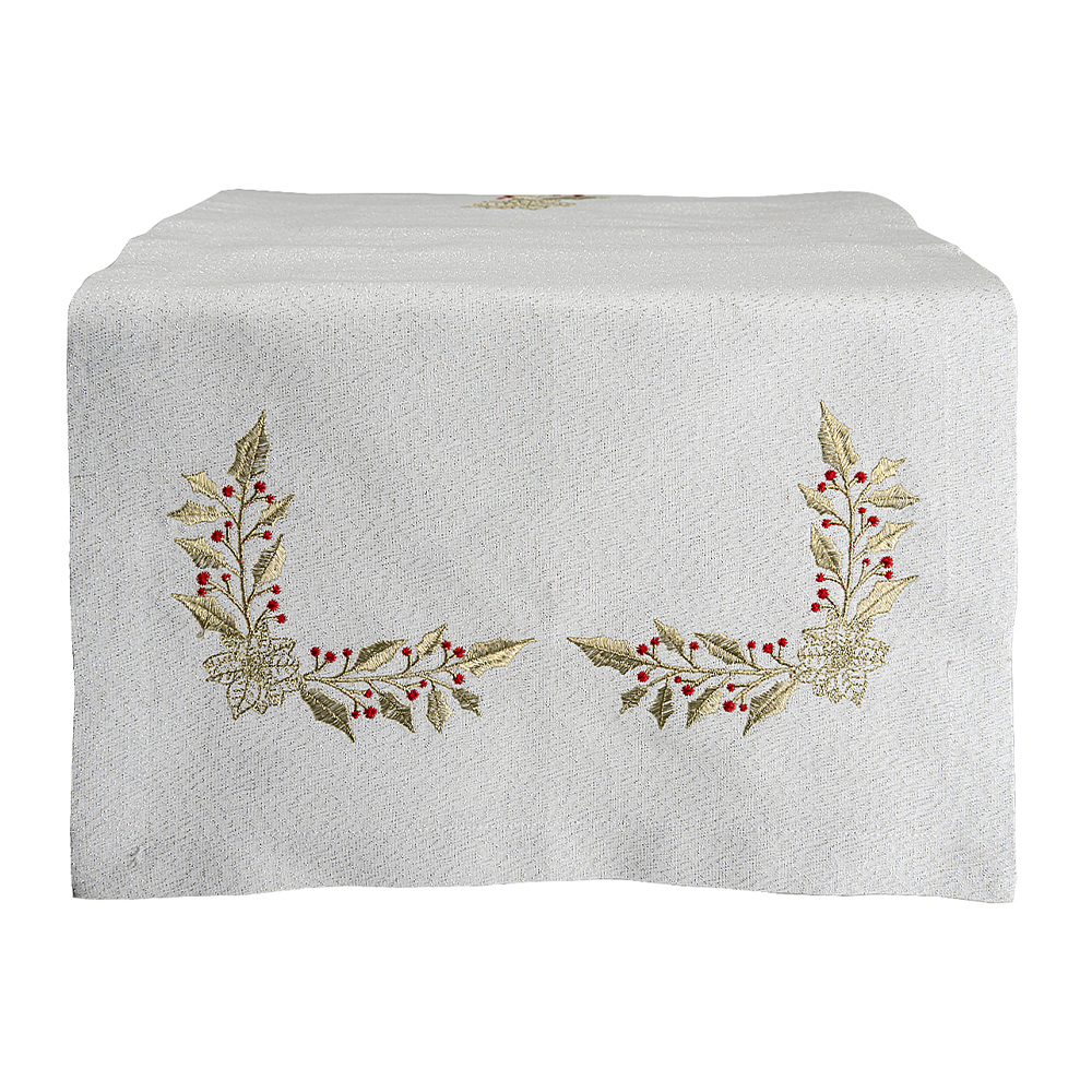 Traversa de masa GOLDEN ILEX, 40x160 cm