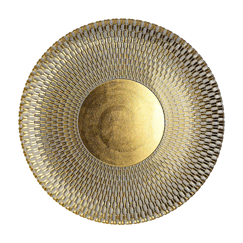 Platou LUKSO, 33 cm, sticla