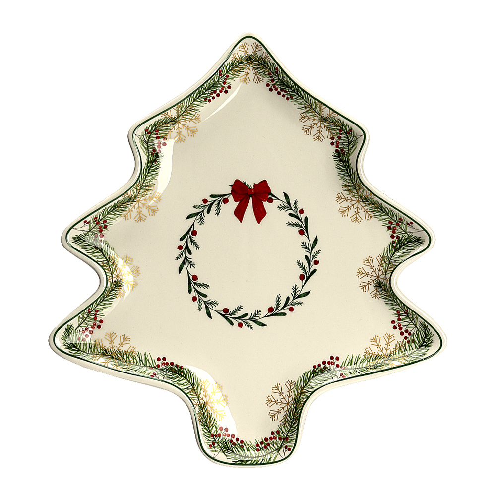 Platou  brad ILEX WREATH, 23 cm