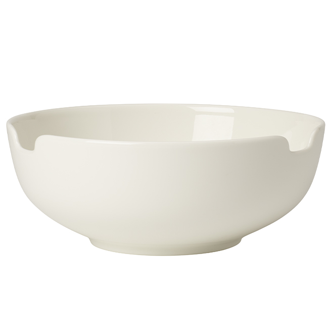 Bol mare SOUP PASSION, 1,4 L, alb, portelan premiu