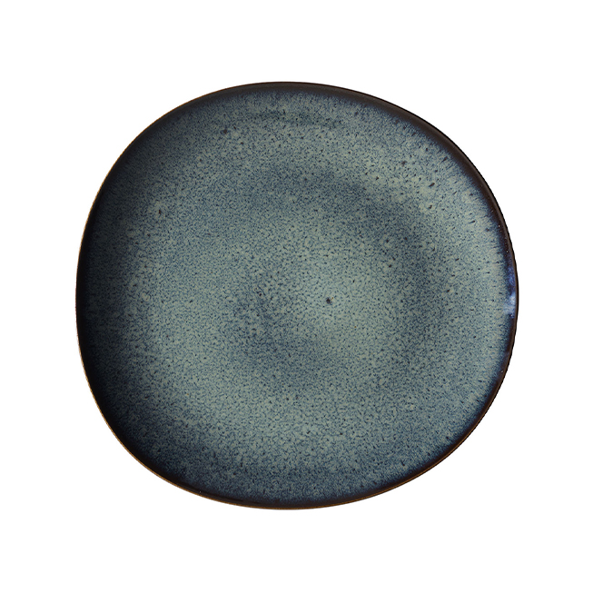 Farfurie intinsa LAVE GRIS, 28x28x2,7 cm