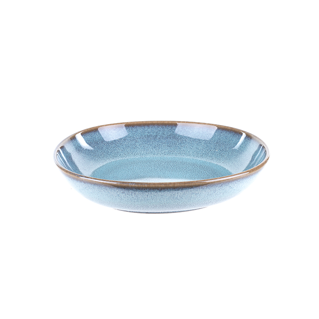 Bol plat LAVE GLACE, 22 cm, ceramica