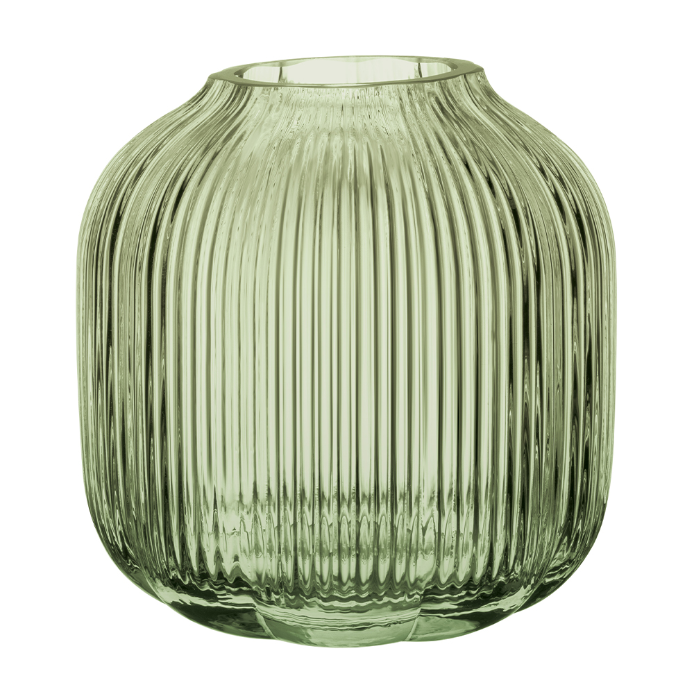 Vaza S FLEUR, 11 cm, verde