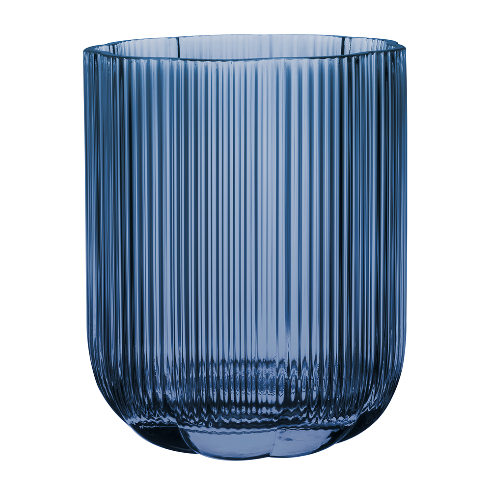 Vaza M FLEUR, 15 cm, albastru