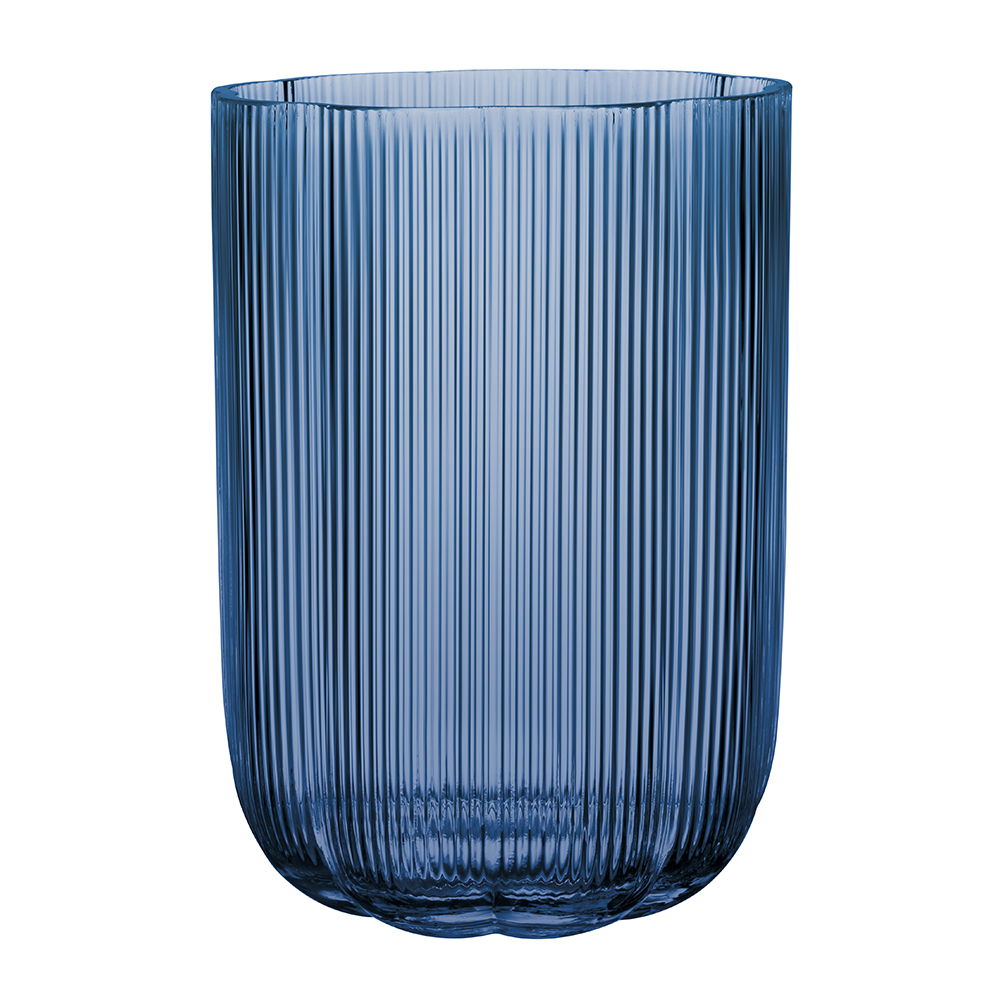 Vaza L FLEUR, 22.5 cm, albastru