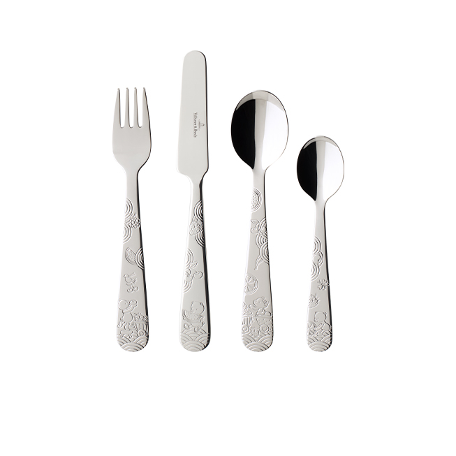 Set tacamuri copii HUNGRY AS A BEAR, 4 piese
