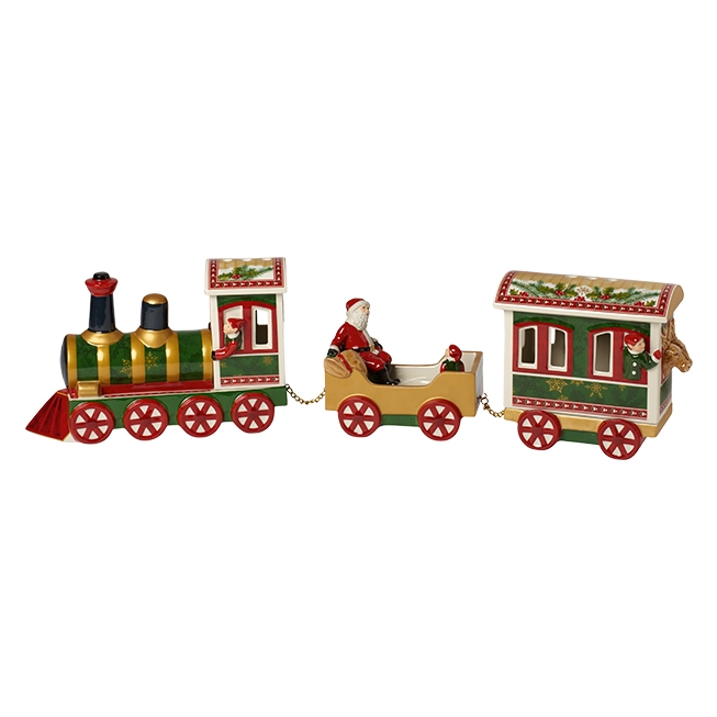 Decoratiune trenulet CHRISTMAS TOY\'S MEMORY, 55 cm