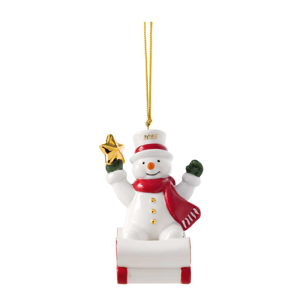 Decoratiune de agat om zapada CHRISTMAS CLASSICS