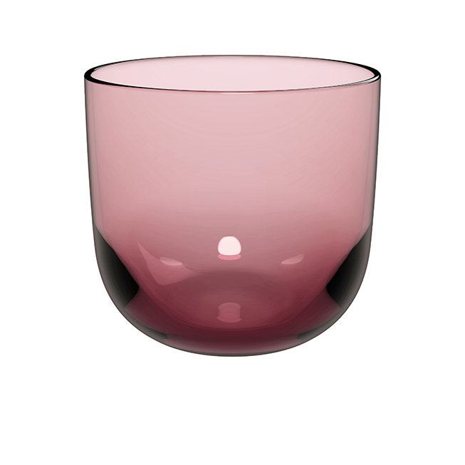 Set 2 pahare LIKE, plamaniu, 280 ml