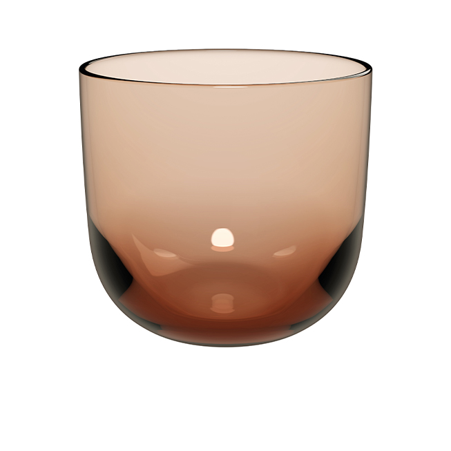Set 2 pahare LIKE, maroniu, 280 ml
