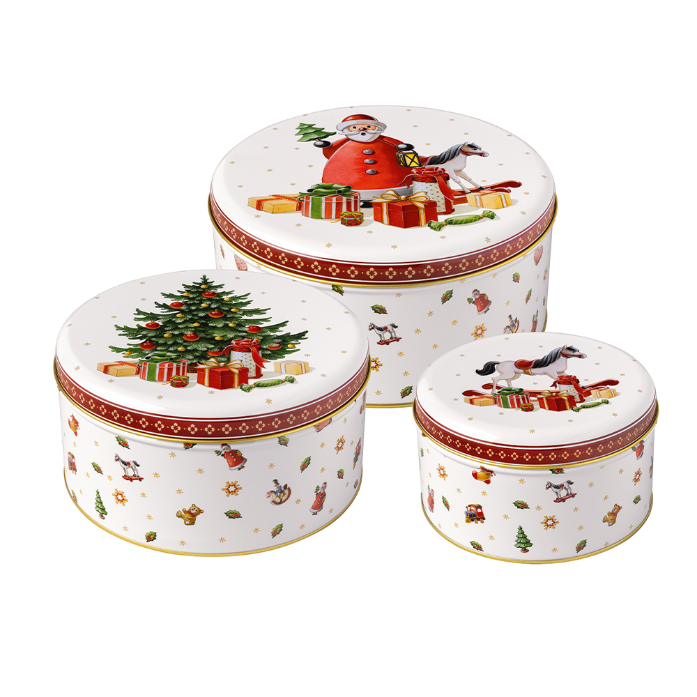 Set 3 recipiente fursecuri W COLLAGE ACCESSORIES
