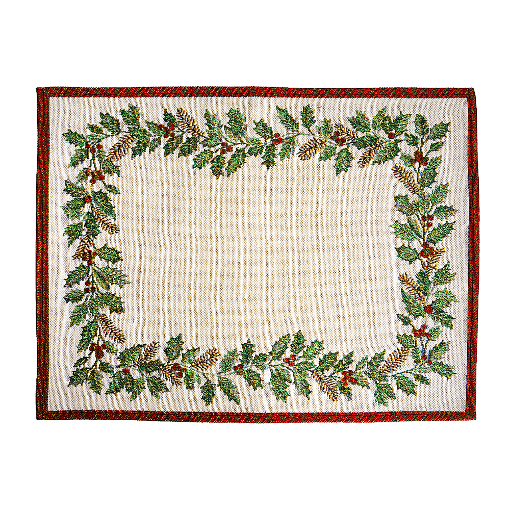 Servet tacamuri ILEX WREATH 35x45 cm