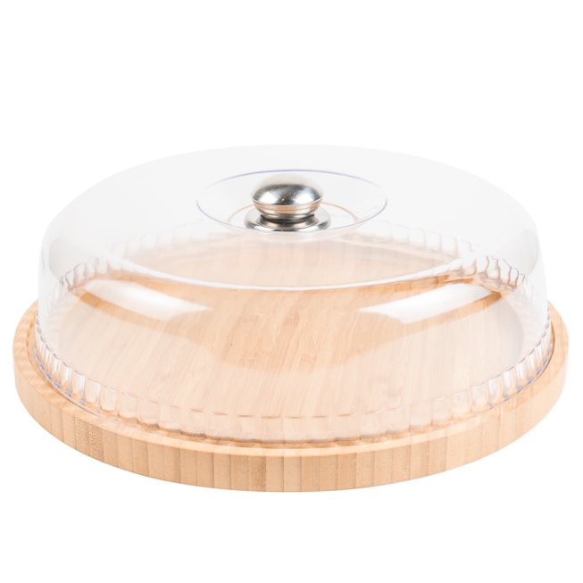 Platou cu capac rotund ROBYN, 32x32x12 cm