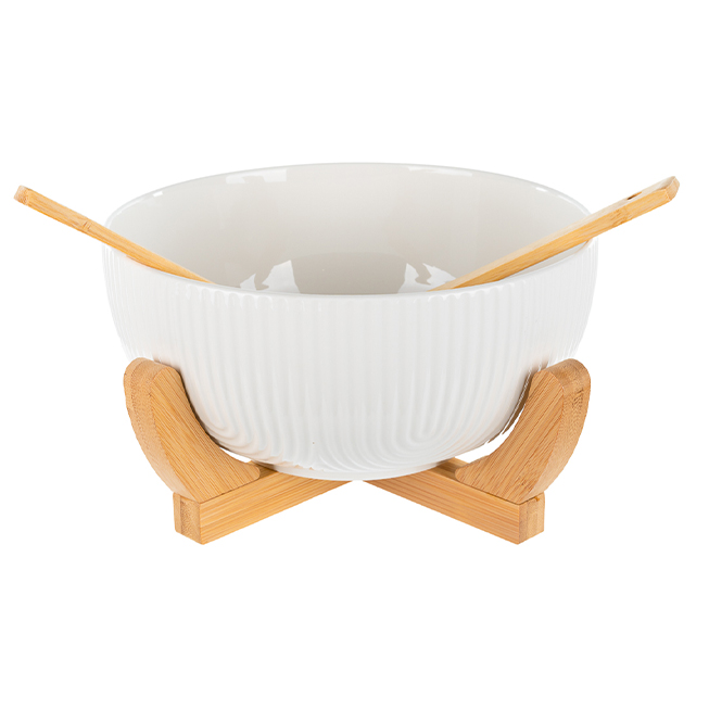 Bol salata WAVE, 24.5x24.5x13.5 cm