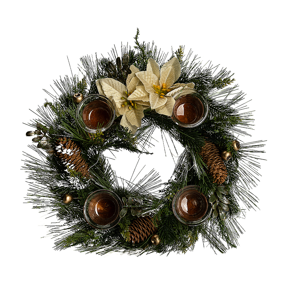 Coronita advent GOLDEN ILEX