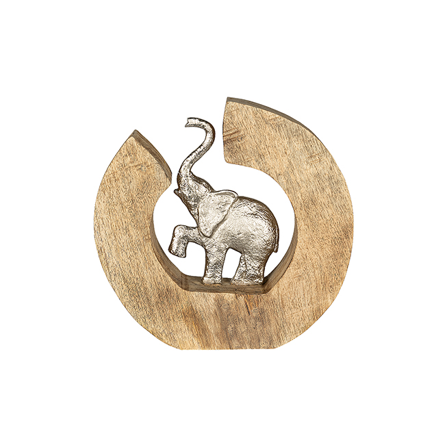 Decoratiune elefant ARBOR, 26x6x26 cm