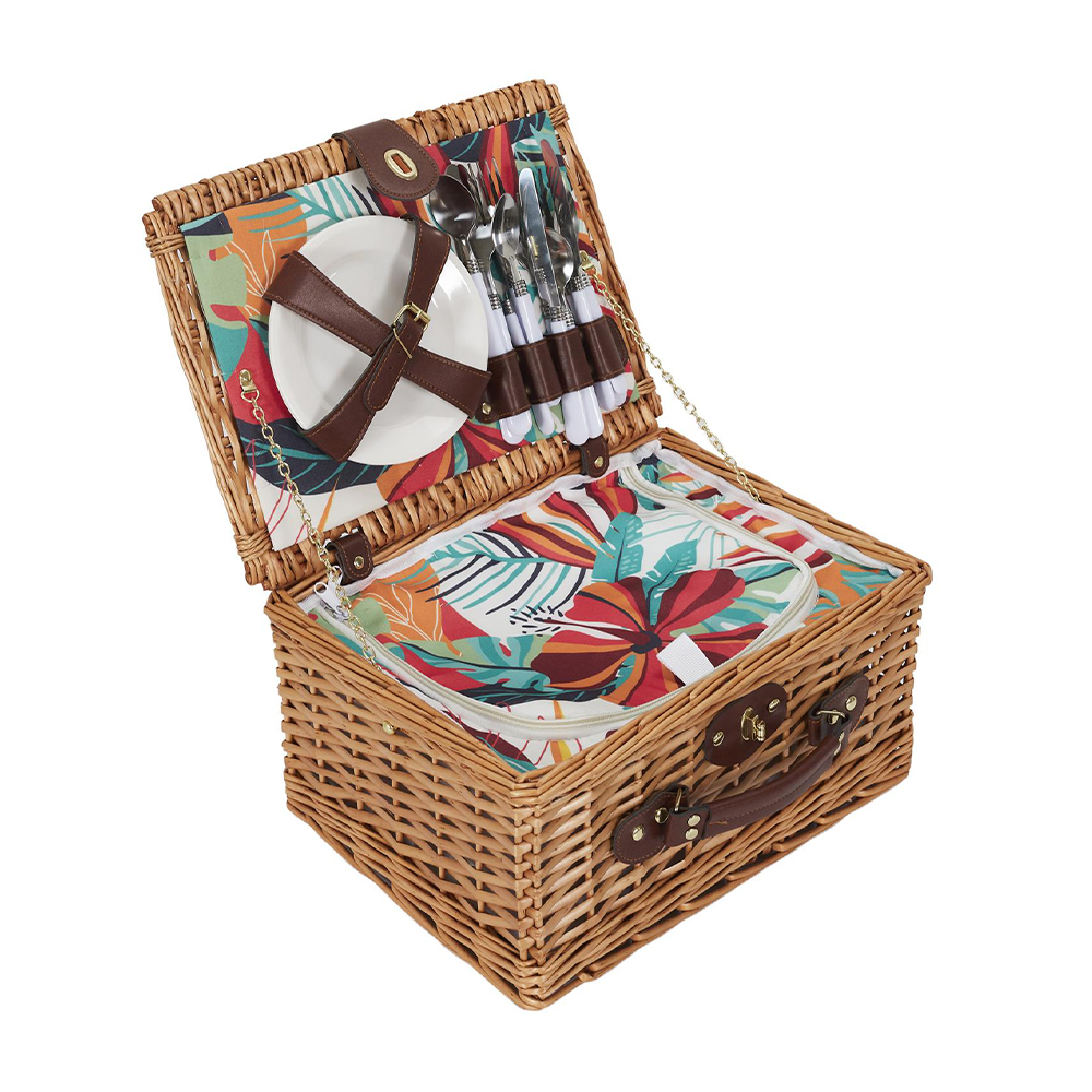 Cos picnic 4 persoane cu accesorii EXOTIC PARADISE