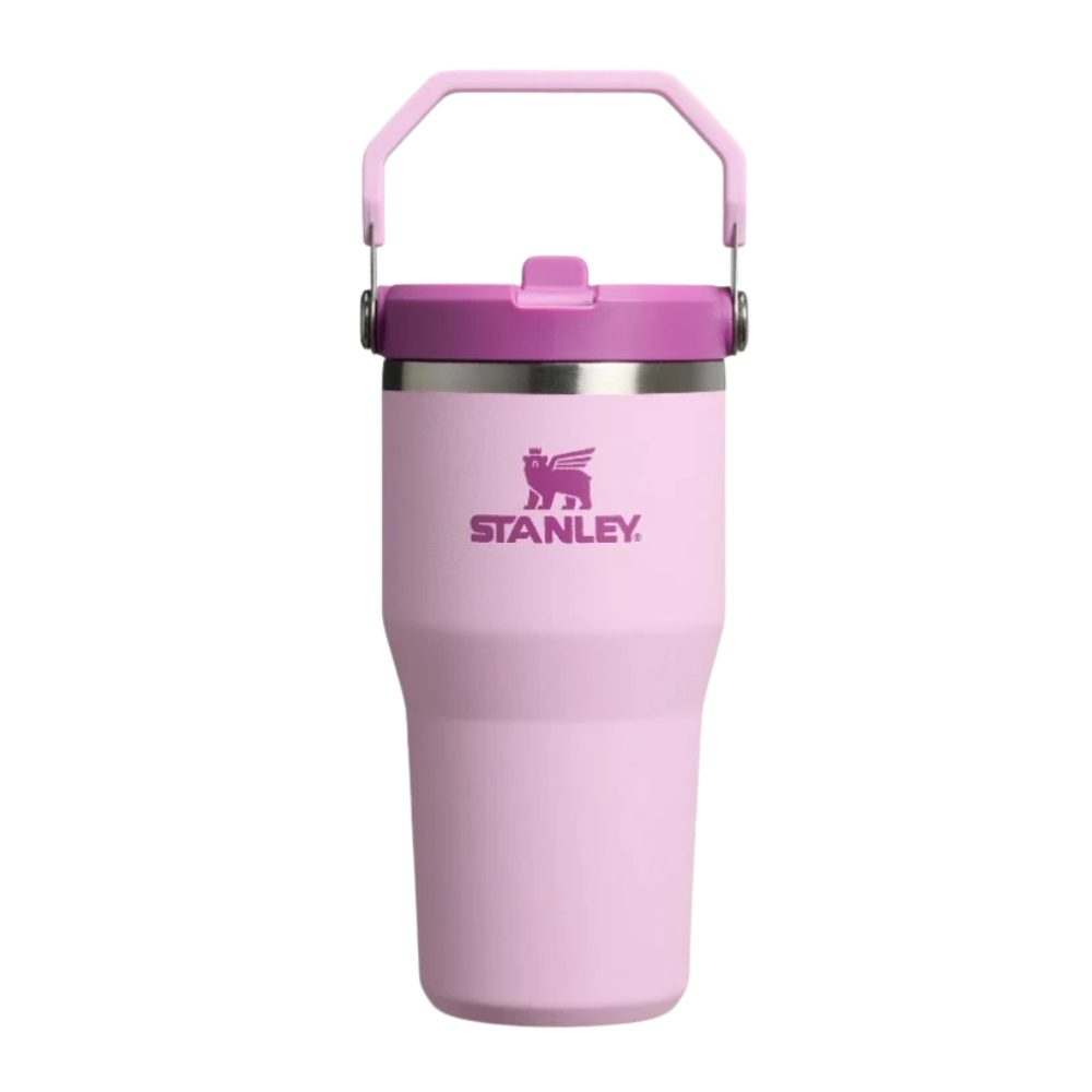Cana cu pai STANLEY, 600 ml, roz cirese