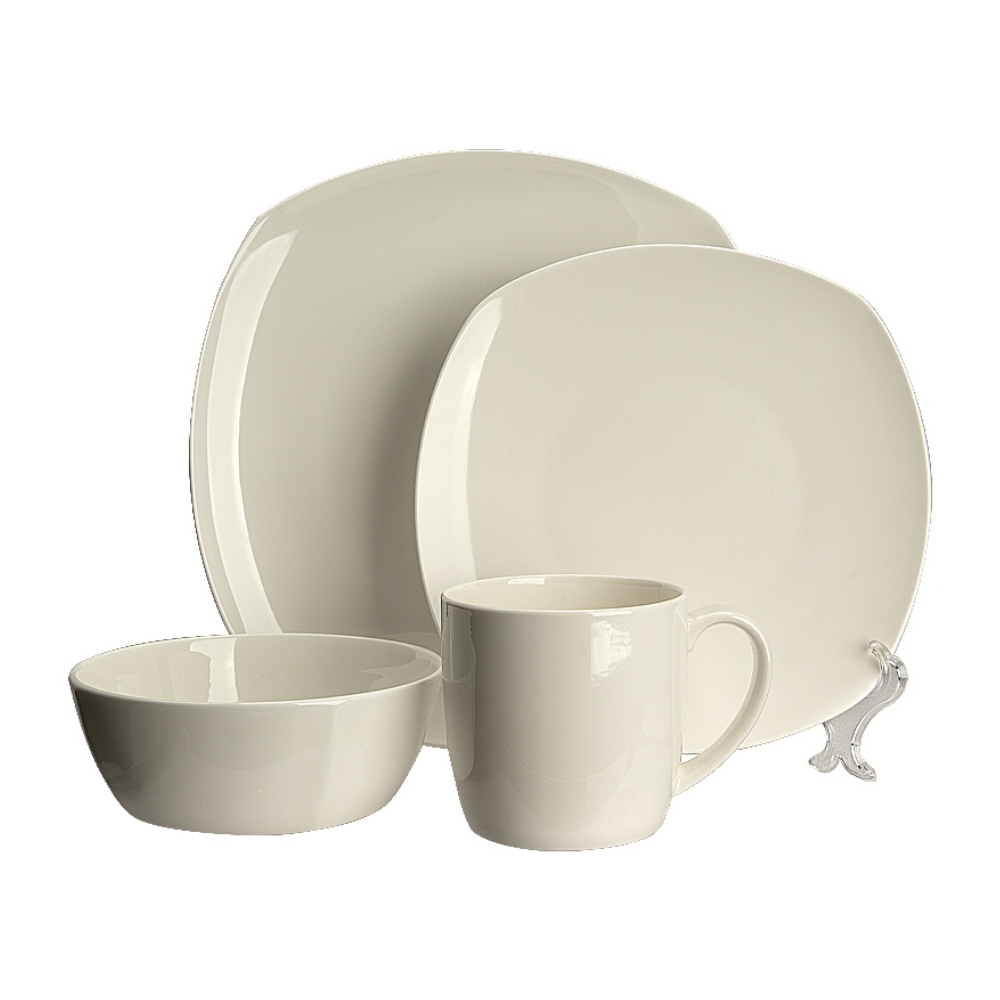 Set farfurii 16 piese LYON, portelan englezesc
