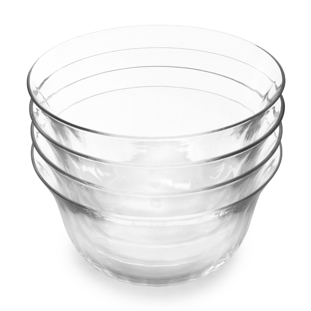Set 4 boluri JAMIE OLIVER, 14 cm, sticla