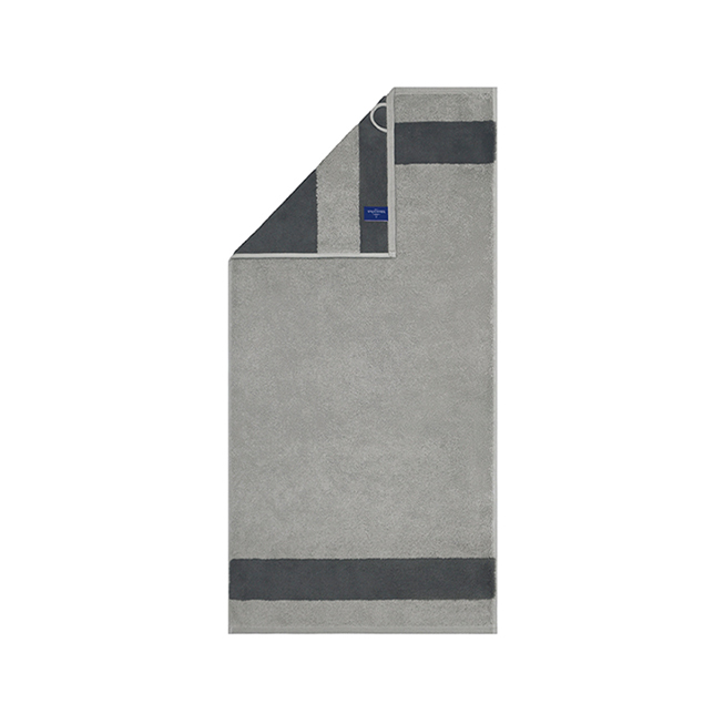 Prosop de baie gri LUXURY DOUBLE 50x100 cm
