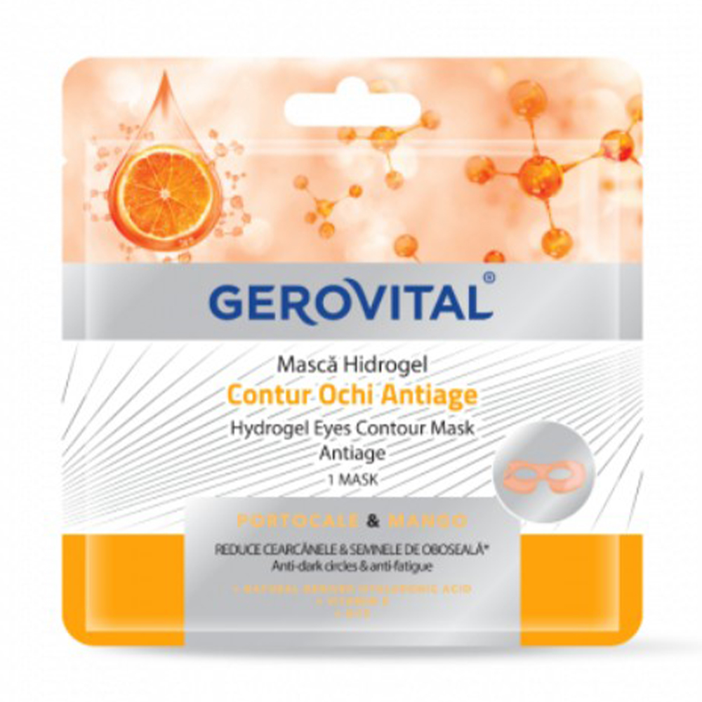Masca hidrogel contur ochi anti-age GEROVITAL