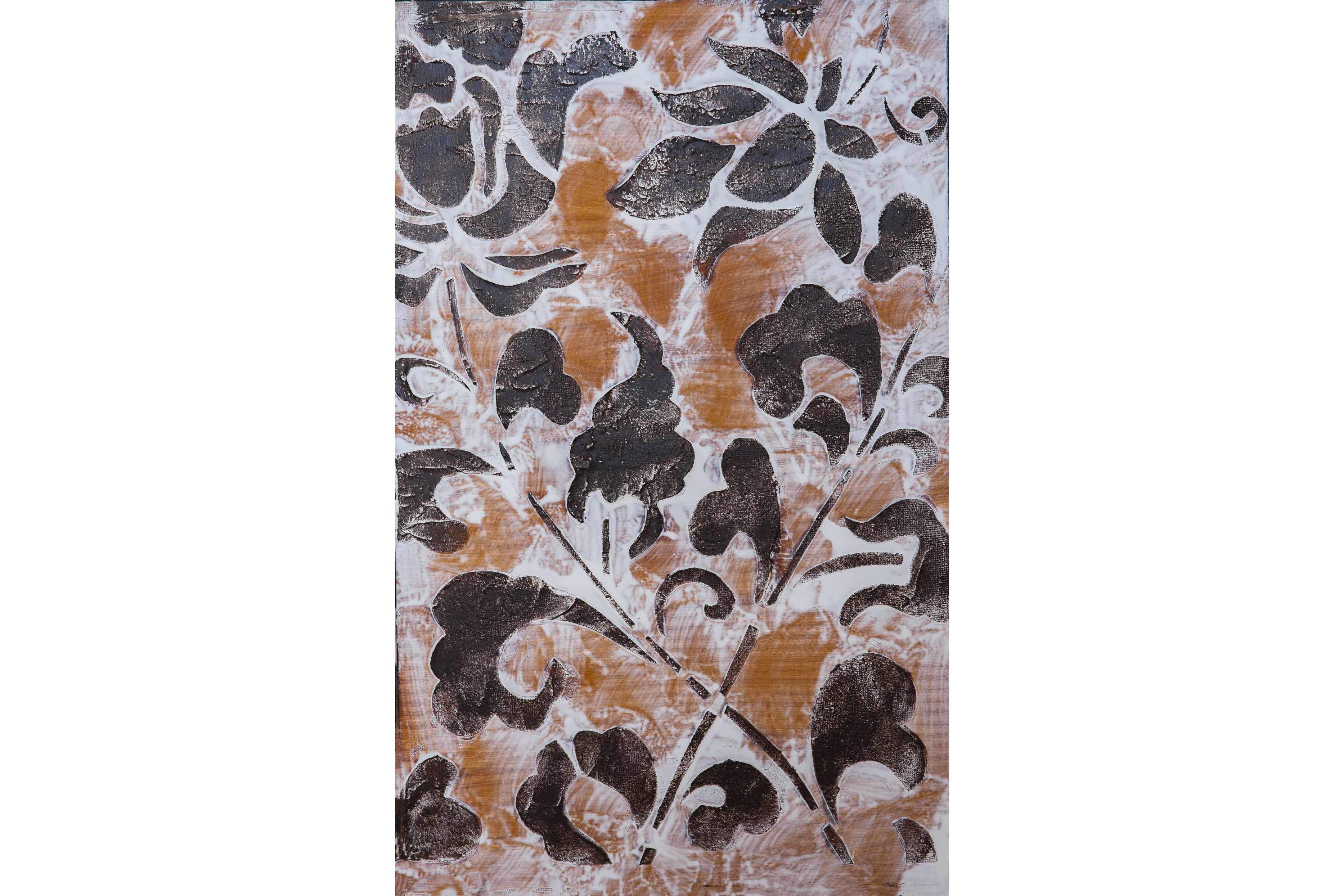 Tablou pictat manual Tapett, 80x50cm