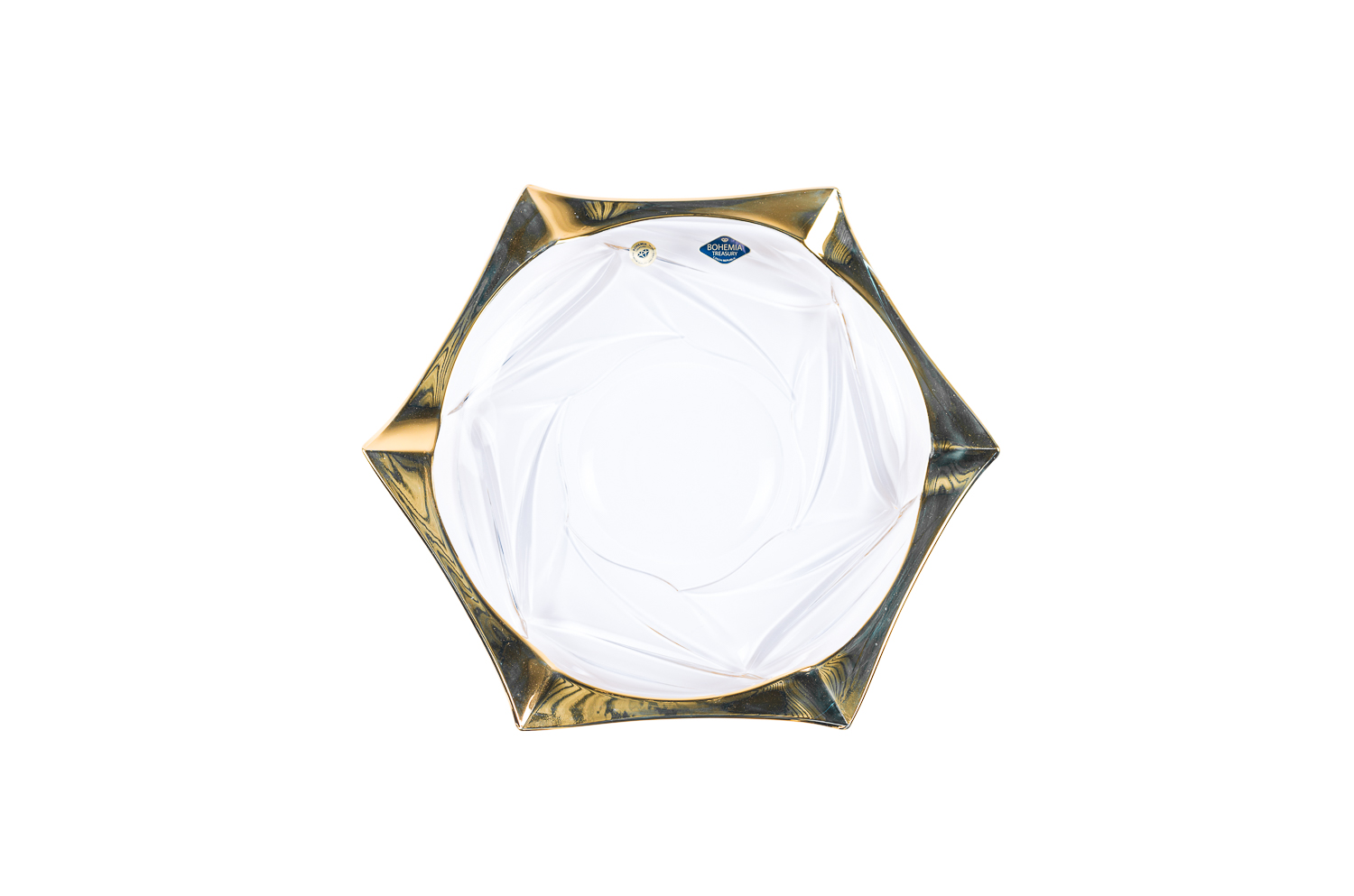 Platou SOFT FLAMENCO, 33 cm, sticla