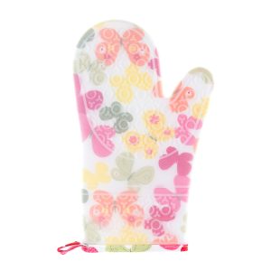 Manusa cu fluturi SPOTY, 30x16 cm, textil, silicon