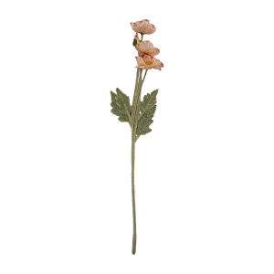 Floare PAPAVER roz, 57 cm