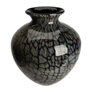 Vaza TAVIO albastru, 22x24 cm, sticla