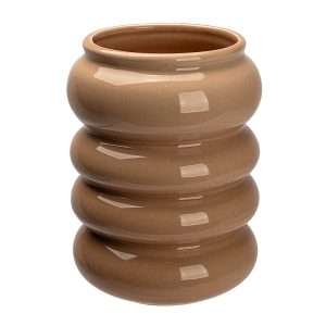 Vaza RIPPLE roz, 14x14x20 cm