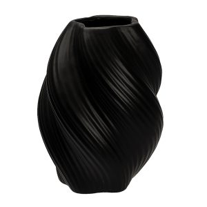 Vaza NOLDA, 14x14x20 cm, negru