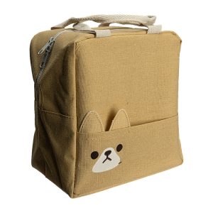 Geanta termoizolanta CARTOON crem, 20x14x22 cm