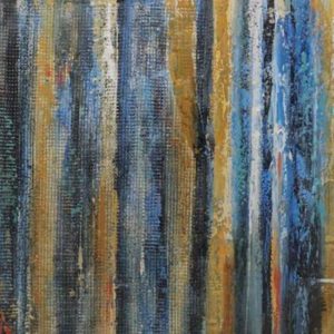 Tablou pictat manual Jubilee 80x80cm