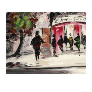 Tablou Street 50x150cm