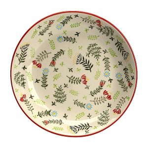 Farfurie HERBAL rosu, 20 cm