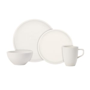 Set farfurii 8 piese ARTESANO, alb